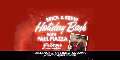 Brick & Brew Holiday Bash at Deggy's!