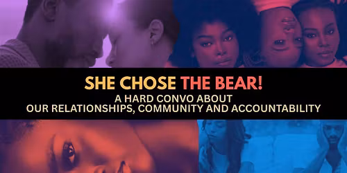 SHE CHOSE THE BEAR!