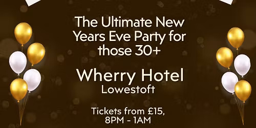 New Years Eve Party Night with The Over 30s Club