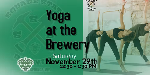 Yoga at the Brewery