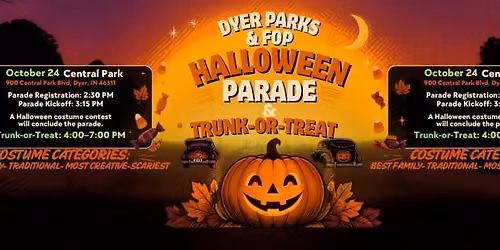 Dyer Parks & FOP Halloween Parade and Trunk-OR-Treat