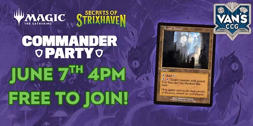 Strixhaven Commander Party!