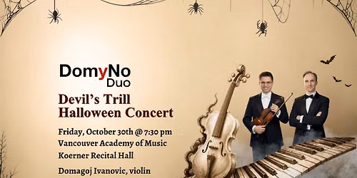 Devil\u2019s Trill Halloween Concert Presented by DomyNo Duo