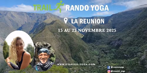 Stage Trail Rando Yoga sur l'\u00cele de la R\u00e9union