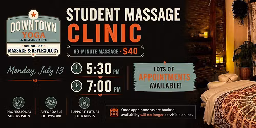 Student Massage Clinic