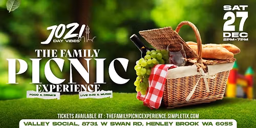 Jozi Day Vibes - The Family Picnic Experience 