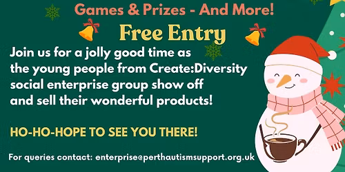 Cake, Craft and Coffee Festive Morning