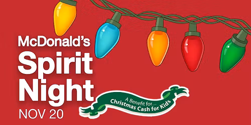 McDonald's Spirit Night