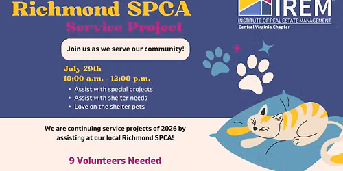 Richmond SPCA Service Project
