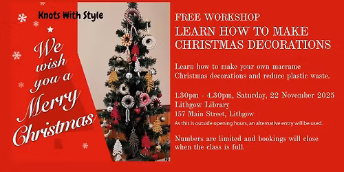 Learn How to Make Christmas Decorations