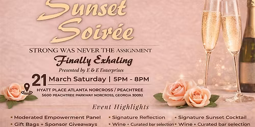 Women's History Month Sunset Soiree'