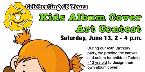 Kids Album Cover Art Contest