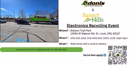 Electronics Recycling Event (Rain or Shine!)