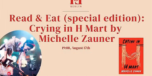 Read & Eat (special edition): Crying in H Mart by Michelle Zauner