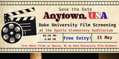 Sparta "Anytown, USA" Special Film Screening