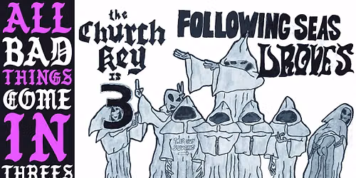 We're 3! Anniversary party! Bands! Food!