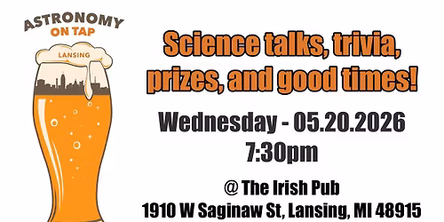 Astronomy on Tap - May 2026