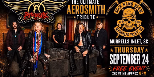 FREE EVENT: Pandora's Box \u2013 The Ultimate Aerosmith Tribute | THUR SEPT 24
