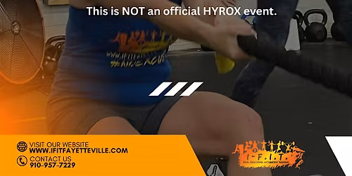 I-F.I.T. Hyrox Prep Workout