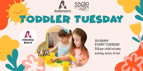 Toddler Tuesday at Sage Kitchen in Virginia Beach
