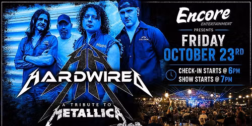Hardwired - Metallica Tribute @ Sparacia Witherell Family Winery