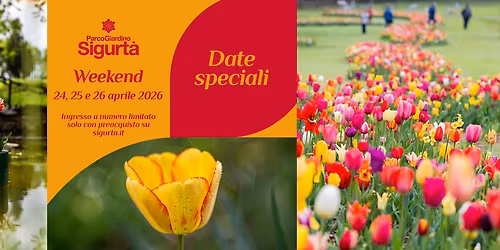 DATE SPECIALI 24,25,26 APRILE 2026