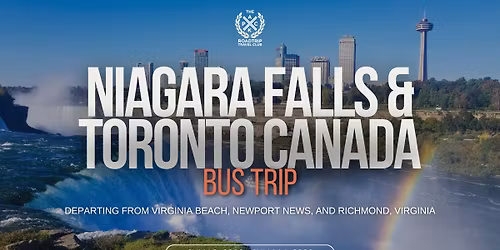 2026 Niagara Falls & Toronto Canada Bus Trip
