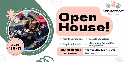 Preschool Open House & Fall Enrollment Kickoff