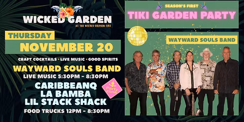 TIKI GARDEN PARTY! (Season Kickoff!)
