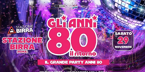 GLI ANNI '80 - IL RITORNO