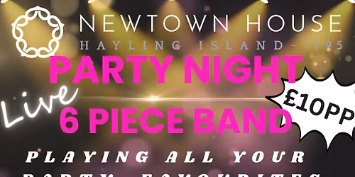 PARTY NIGHT EXTRAVAGANZA WITH THE HOUSE BAND -  6 PIECE LIVE BAND