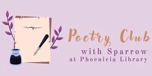 Poetry Club with Sparrow