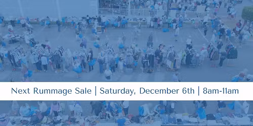 December Rummage Sale