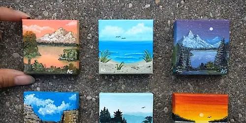 Miniature Canvas Painting