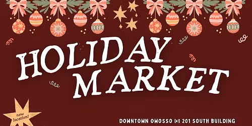 Owosso Holiday Market - Day 1!