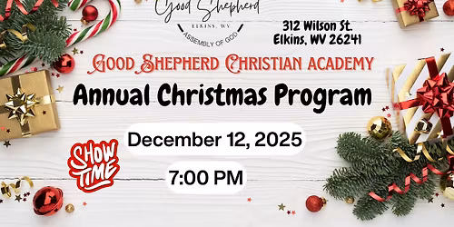 Good Shepherd Annual Christmas Program