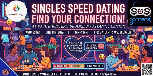 Singles Speed Dating for Charity