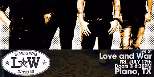 THE LOWDOWN DRIFTERS LIVE @ LOVE AND WAR - PLANO, TX