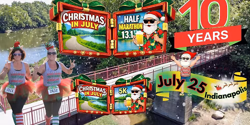 Christmas In July Half Marathon & 5K (Indianapolis)