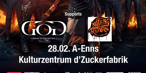 EDENBRIDGE - Set The Dark On Fire Tour 2026