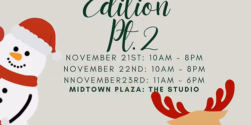 pihtikwe Market: Urban Christmas Market pt. 2