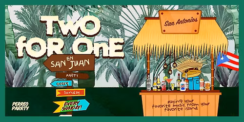 2-for-1 in San Juan - Latin Sunday Party @ Reggaeton Bar San Antonios