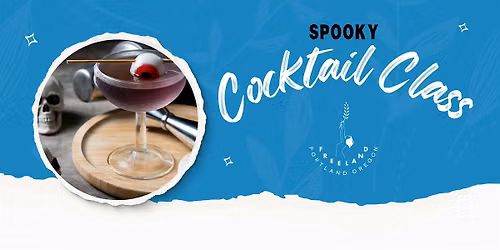 Spooky Cocktail Class