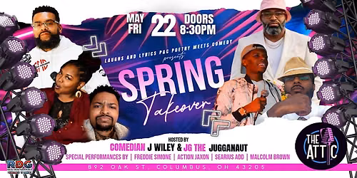 Laughs & Lyrics...Spring Takeover at The Attic Comedy Club