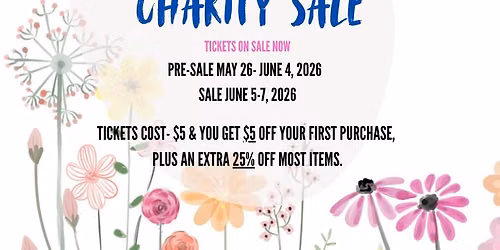 JA Belk Charity Sale