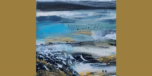 Abstract Cornish Seascapes painting workshop with Rachel Rogers