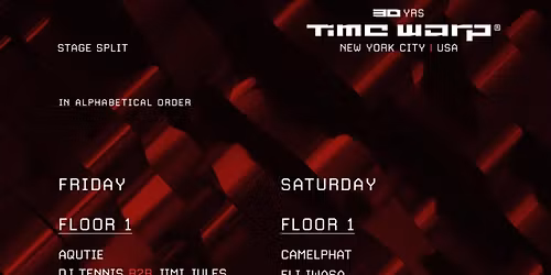 Time Warp at Coronado Performing Arts Center