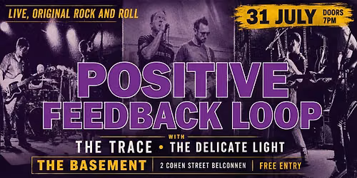 "Thanks for Something" July 31st at The Basement. 