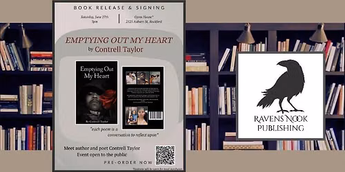 Author Event -- Contrell Taylor and Emptying Out My Heart