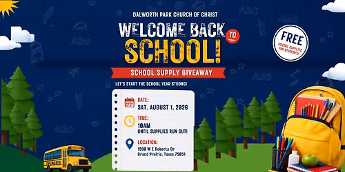 \ud83c\udf92\ud83d\udcda FREE School Supply Giveaway! \u270f\ufe0f\ud83c\udf4e